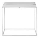 Tray Tables, H 50/54 x W 40 x D 60 cm, White