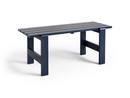 Weekday Table, W 180 x D 66 cm, Steel Blue