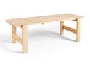 Weekday Table, W 230 x D 83 cm, Lacquered pine