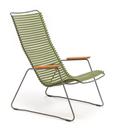 Click Lounge Chair, Olive green