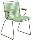 Click Chair, With armrests, Dusty light green