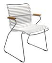 Click Chair, With armrests, Muted White
