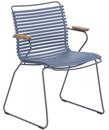 Click Chair, With armrests, Pigeon blue