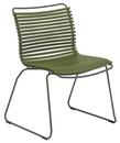 Click Chair, Without armrests, Olive green