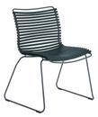 Click Chair, Without armrests, Pine green