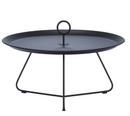 Eyelet Side Table, H 35 x Ø 70 cm, Black