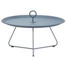 Eyelet Side Table, H 35 x Ø 70 cm, Midnight blue