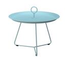 Eyelet Side Table, H 43,5 x Ø 60 cm, Ice blue