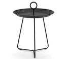 Eyelet Side Table, H 45,5 x Ø 45 cm, Black