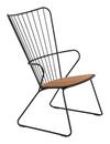 Paon Lounge Chair, Black 