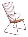 Paon Lounge Chair, Paprika