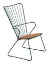 Paon Lounge Chair, Pine green