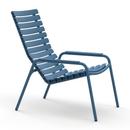 ReCLIPS Lounge Chair, Sky blue, Alu armrests