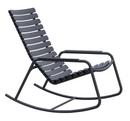 ReCLIPS Rocking Chair, Grey, Alu armrests