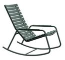 ReCLIPS Rocking Chair, Olive Green, Alu armrests