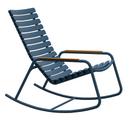 ReCLIPS Rocking Chair, Sky blue, Bamboo armrests