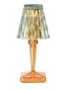 Battery Portable Lamp, Pastel orange / mint green