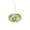 Bloom Pendant Light, Small (ø 28 cm), Transparent/mint