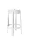 Charles Ghost, Base 46 x Seat 29 x Height 65, Opaque, Shining white