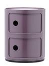 Componibili Round - 2 Compartments, Purple