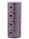 Componibili Round - 4 Compartments, Purple