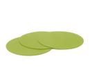Felt Coasters for Componibili, Set of 3, Round, ø 30 cm, May green