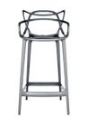 Masters Bar Stool Metallic, Titanium