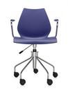 Maui Swivel Chair, With armrests, Sea blue