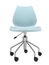 Maui Swivel Chair, Without armrests, Light blue