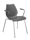 Maui Chair, With armrests, Anthracite