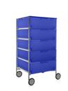 Mobil, 5 Drawers - No Compartments, Opal, Cobalt blue