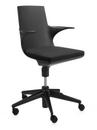 Spoon Chair, Base, cushion black