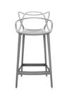 Masters Barstool, Grey, kitchen version: 65 cm