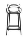 Masters Barstool, Black, kitchen version: 65 cm