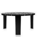 T-Table, 28 cm, Opaque, Black