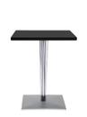 TopTop Dining Table Small, Rectangular H 72 x W 60 x L 60 cm, laminate, Black