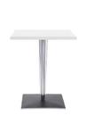 TopTop Dining Table Small, Rectangular H 72 x W 60 x L 60 cm, laminate, White