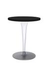 TopTop Dining Table Small, Round Ø 60 x H 72 cm, laminate, Black