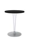 TopTop Dining Table Small, Round Ø 60 x H 72 cm, laminate, Black