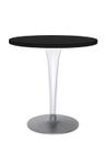TopTop Dining Table Small, Round Ø 70 x H 72 cm, laminate, Black
