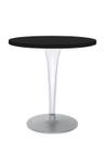 TopTop Dining Table Small, Round Ø 70 x H 72 cm, laminate, Black