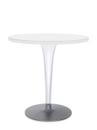 TopTop Dining Table Small, Round Ø 70 x H 72 cm, laminate, White
