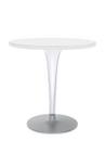 TopTop Dining Table Small, Round Ø 70 x H 72 cm, laminate, White