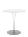 TopTop Dining Table Small, Round Ø 70 x H 72 cm, Scratch-resistant Werzalit, White