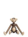 Monkey, Small (H 19 cm), Smoked oak/natural oak