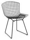 Bertoia Chair, Black, Without cushion
