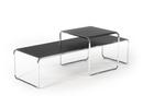 Laccio Table Set, Laminate black/anthracite, Laminate black/anthracite