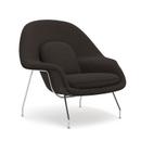 Womb chair, Large (H 92cm / W 106cm / D 94cm), Fabric Curly - Brown