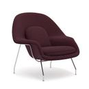 Womb chair, Large (H 92cm / W 106cm / D 94cm), Fabric Curly - Burgundy