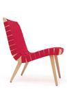 Risom Lounge Chair, Red
